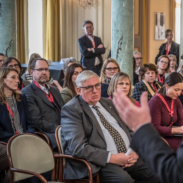 Fachkräftekongress des NRW Arbeitsministers Herr Karl-Josef Laumann Schloss Morsbroich. Foto: Ralf Krieger
