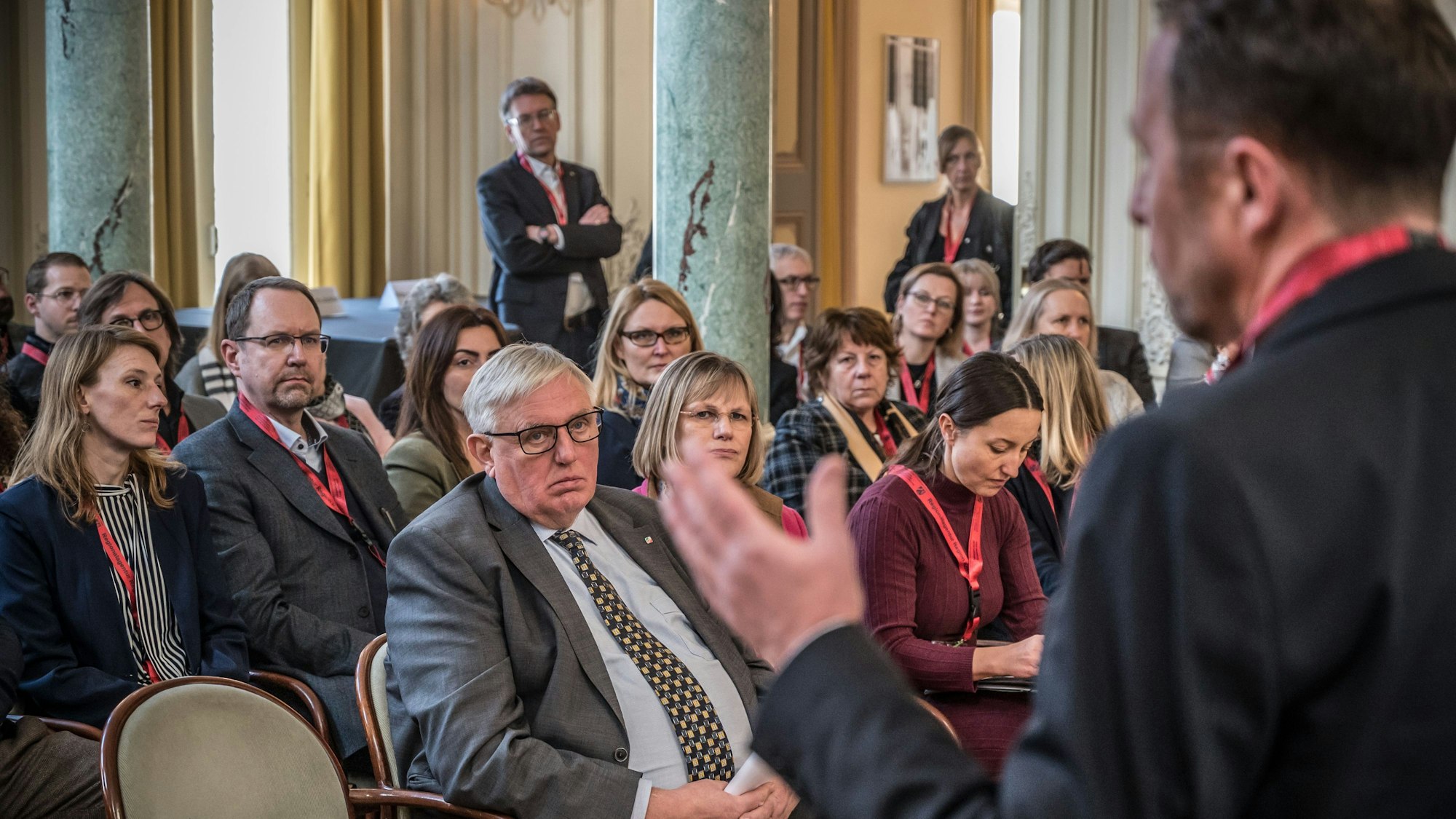 Fachkräftekongress des NRW Arbeitsministers Herr Karl-Josef Laumann Schloss Morsbroich. Foto: Ralf Krieger