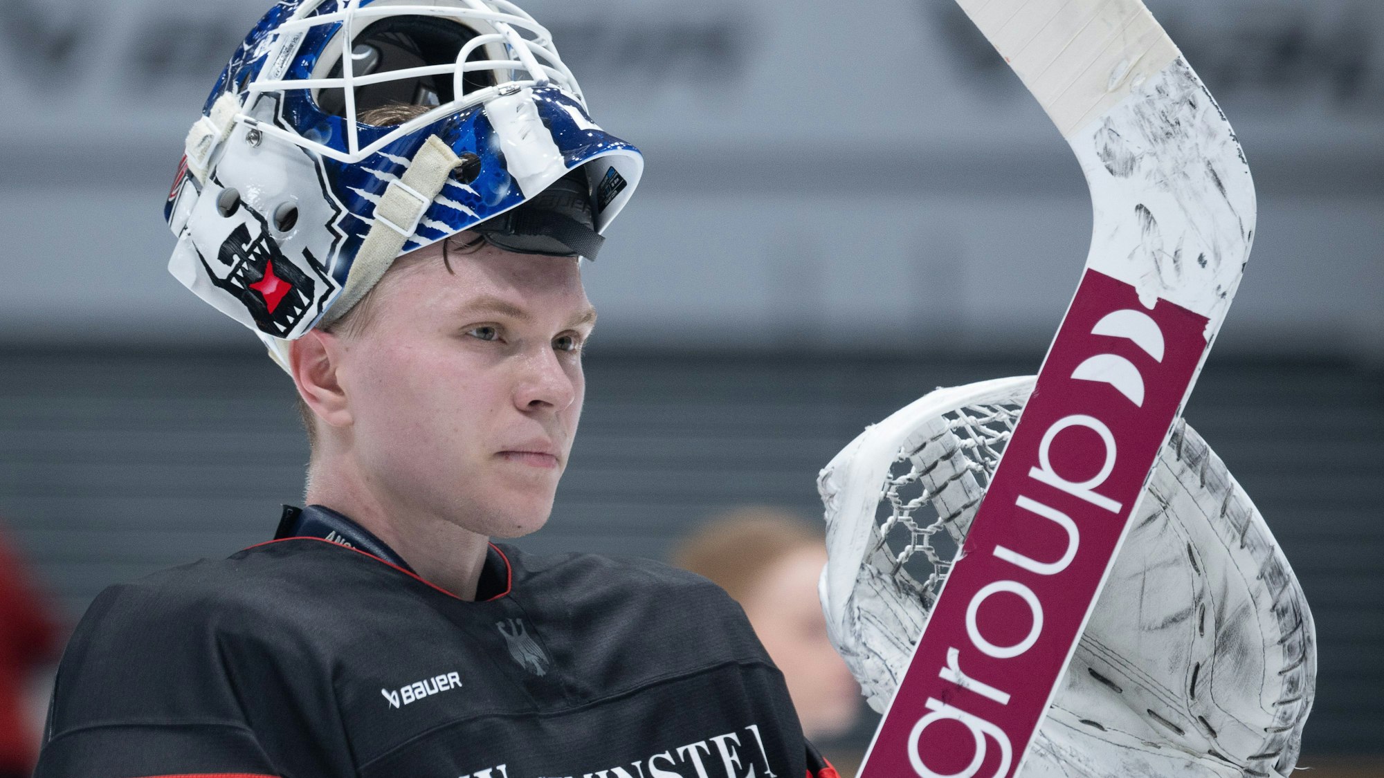 Will sich für die Weltmeisterschaft im Mai in Tschechien oder die Olympischen Spiele 2026 in Mailand und Cortina d’Ampezzo empfehlen: KEC-Torhüter Tobias Ancicka