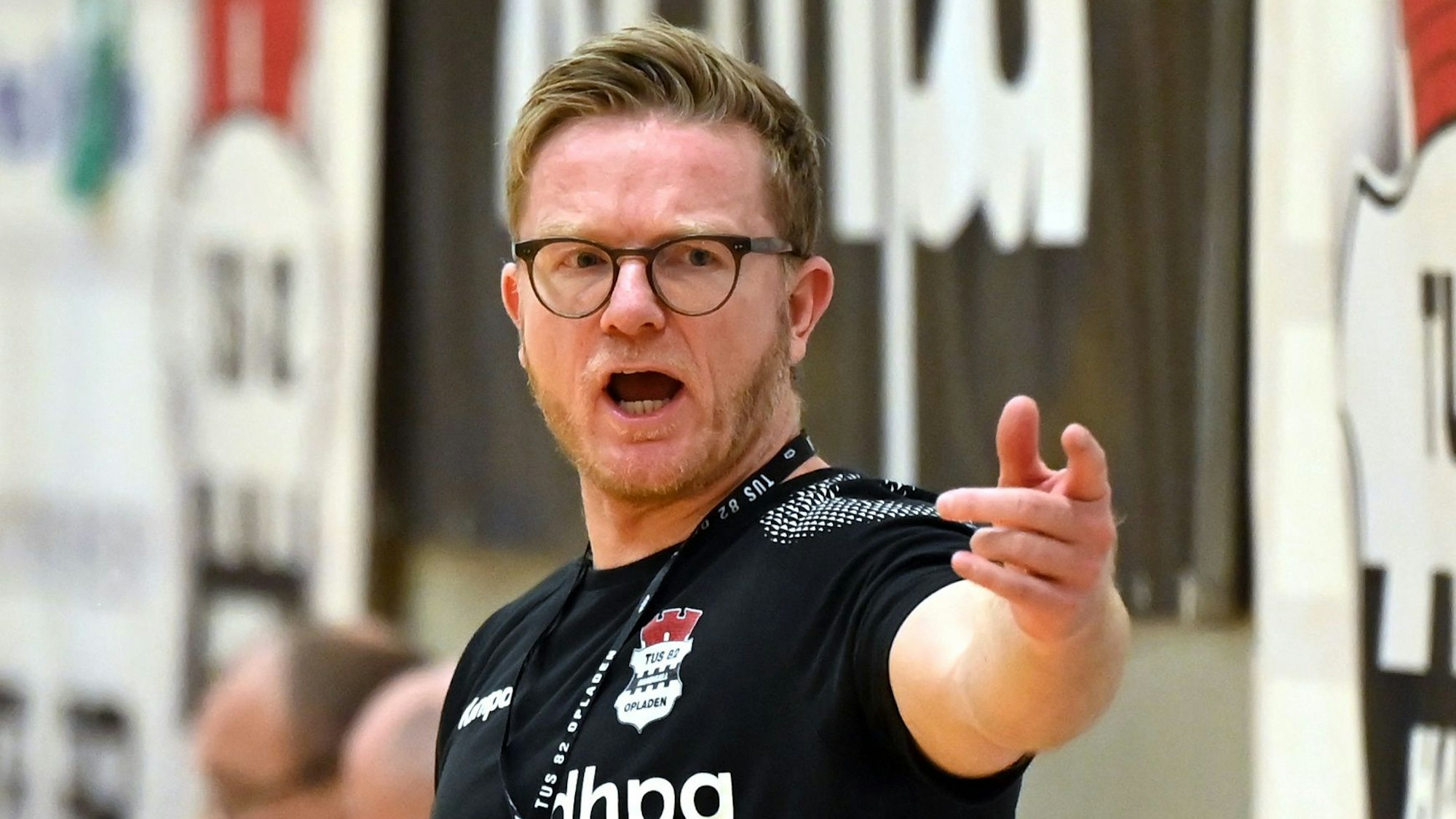 25.11.2023, Handball-TuS Opladen-Aldekerk
TR: Fabrice Voigt (Opladen)
Foto: Uli Herhaus