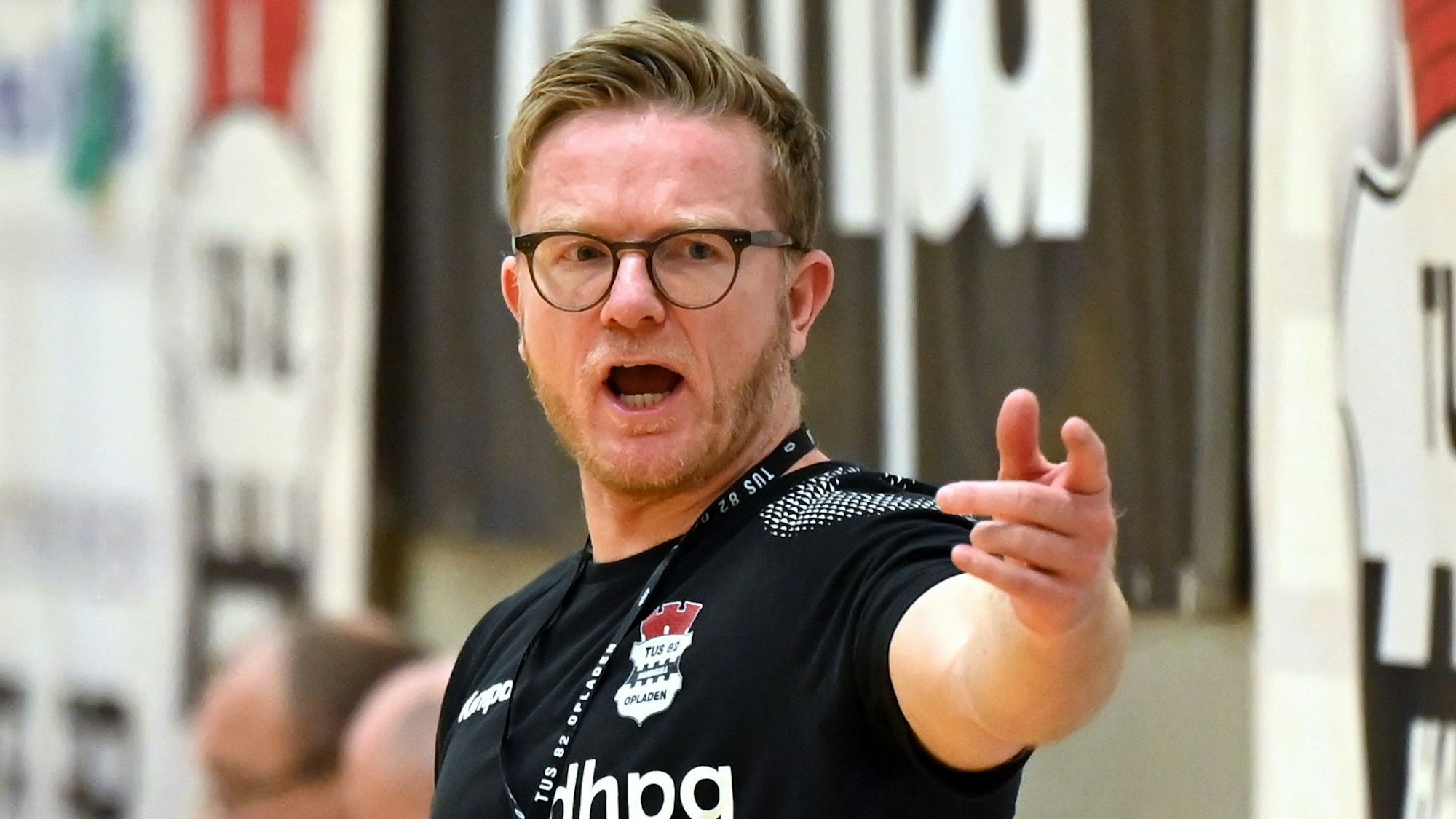 25.11.2023, Handball-TuS Opladen-Aldekerk
TR: Fabrice Voigt (Opladen)
Foto: Uli Herhaus