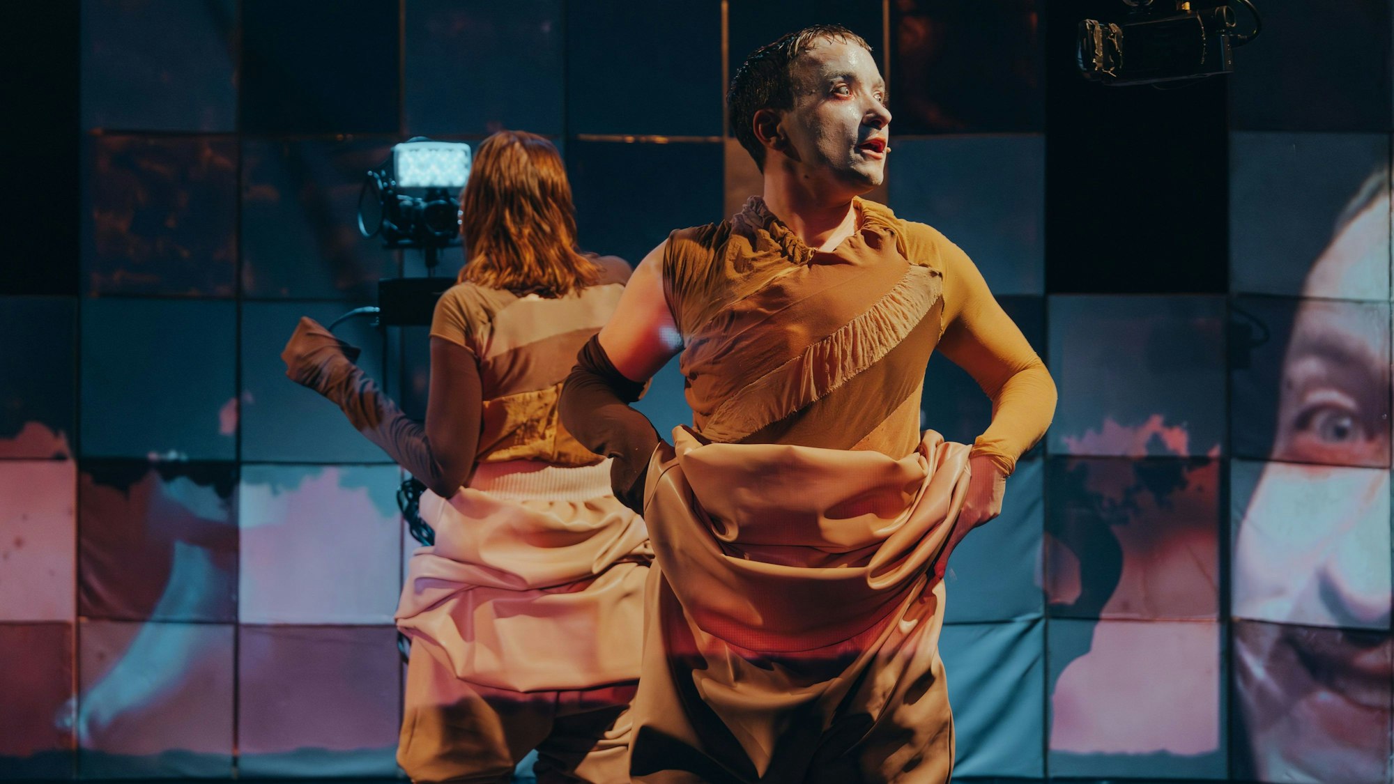 Szene aus "Fleischmaschine" im FWT, Januar 2024