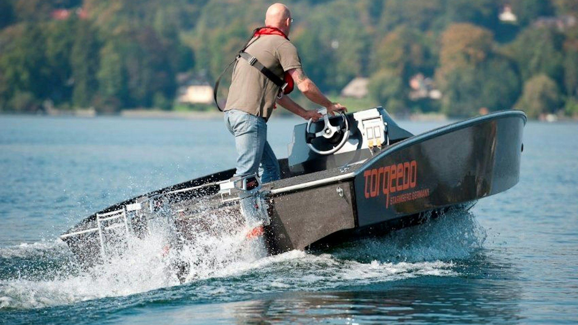 Boot mit Antrieb der Deutz-Tochter Torqeedo.