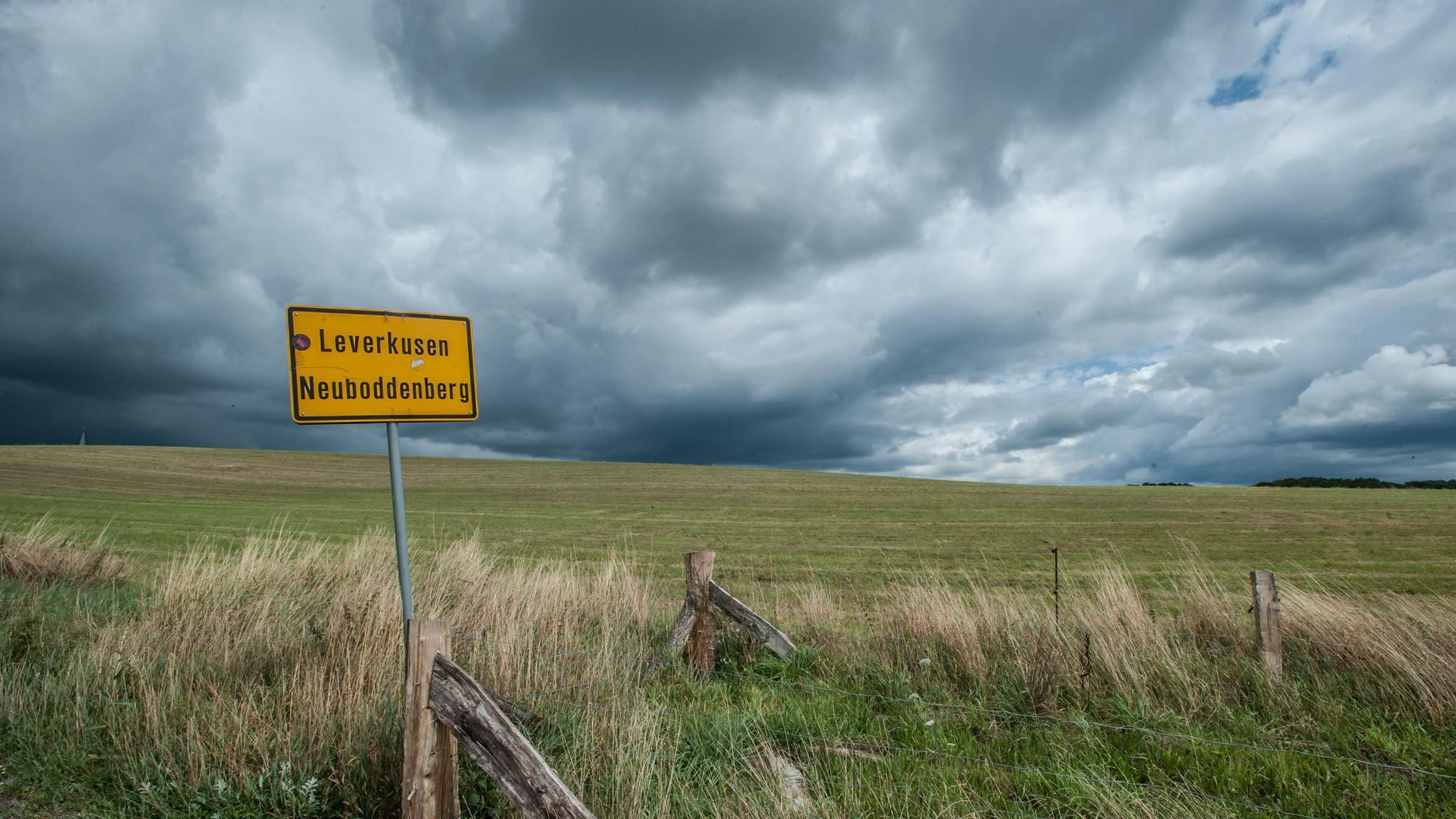 Engstenberger Weg, Blick nach Neuboddenberg, bisher kein Bauland