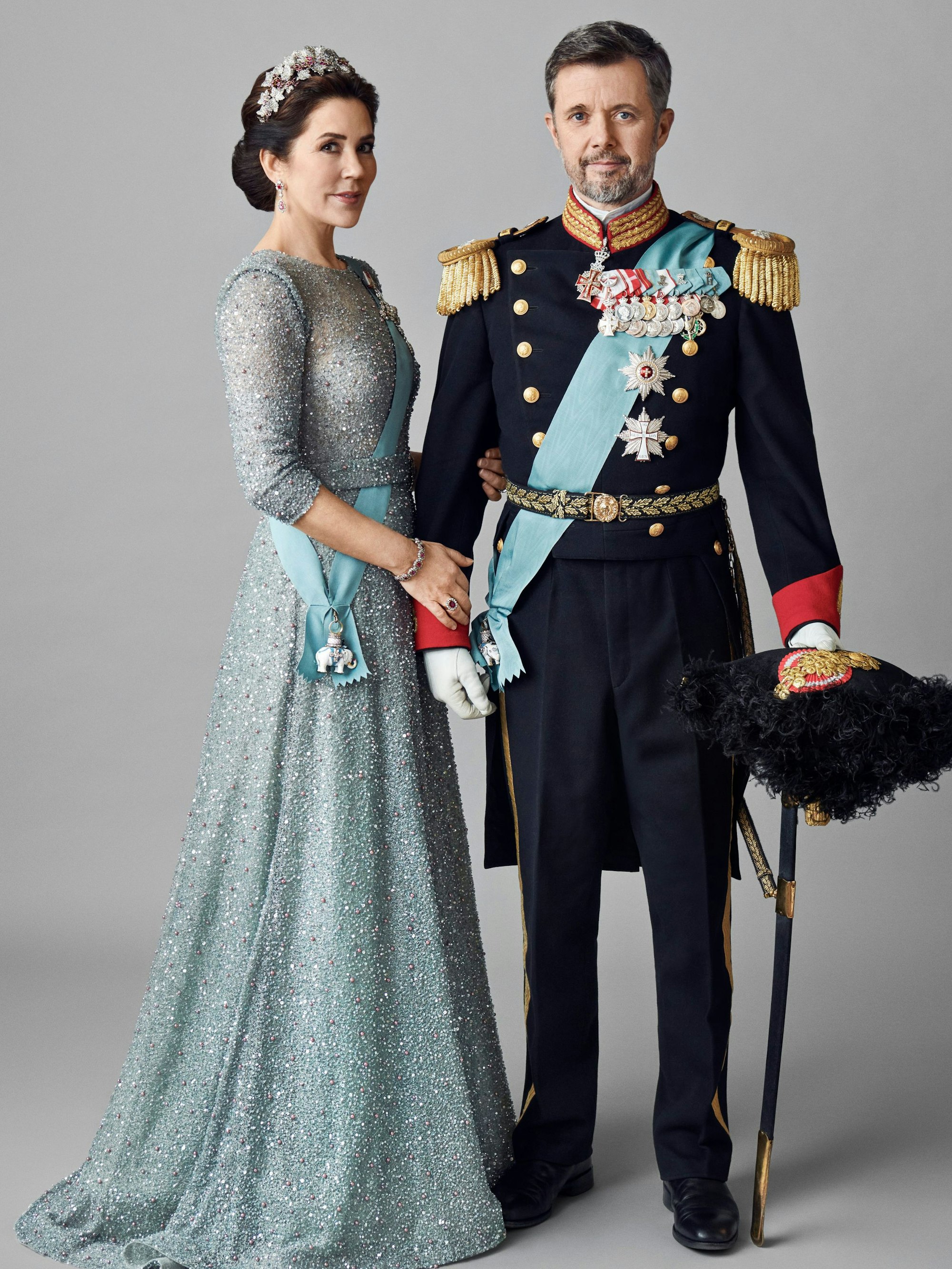 Bild von König Frederik und Königin Mary