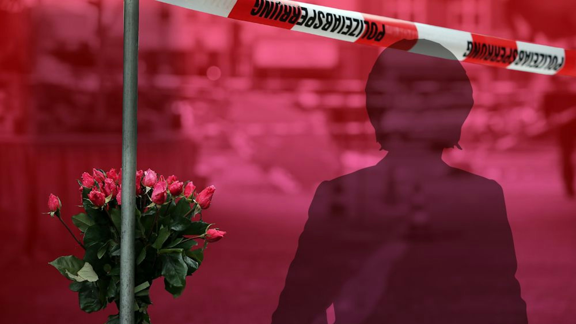 Attentat am Blumenstand