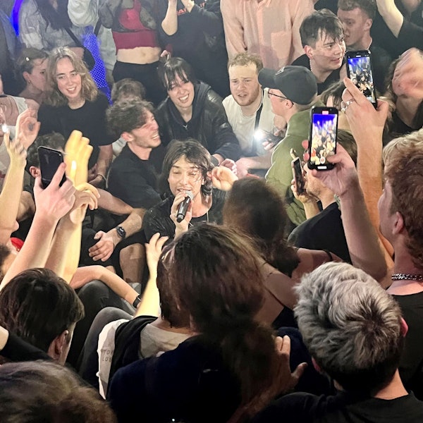 Bibiza, Nachwuchsstar aus Wien, am 19. Januar 2024 im Luxor