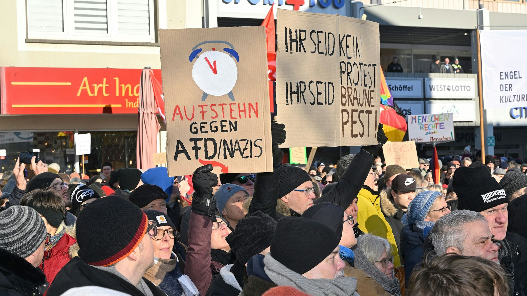 Gemeinsam gegen Rechtsextremismus zu protestieren zu gut - aber wird es auch etwas verändern?