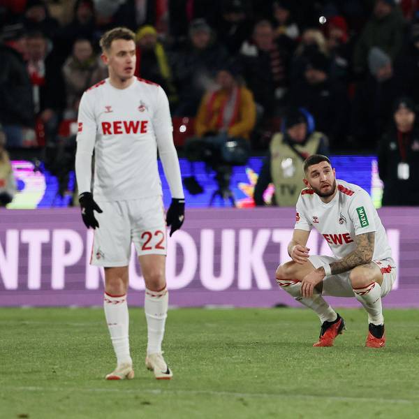 Jeff Chabot und Kollegen waren am Samstag nach dem Schlusspfiff gegen Dortmund schwer enttäuscht.