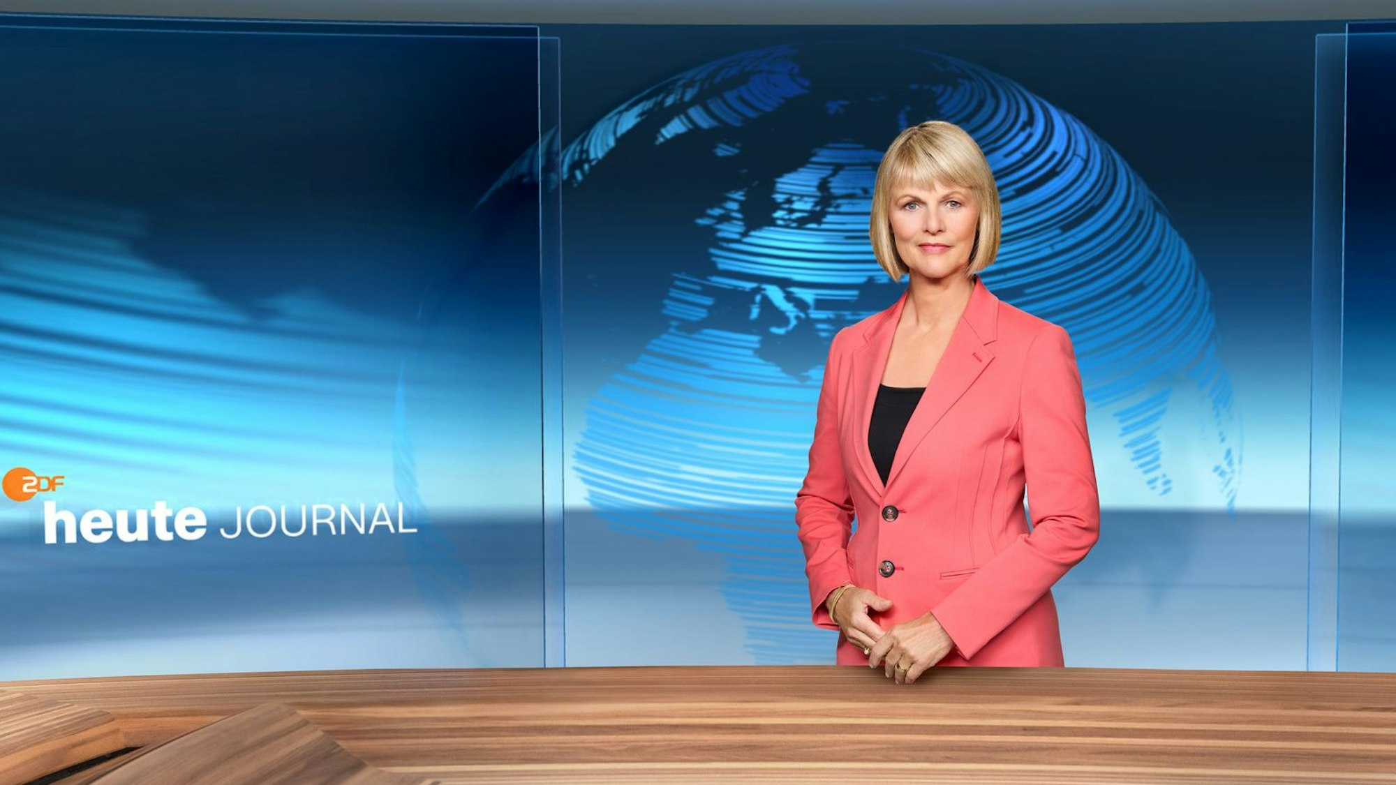 Gundula Gause im „heute journal“ des ZDF. Die Moderatorin musste im Dezember eine Sendung abbrechen.