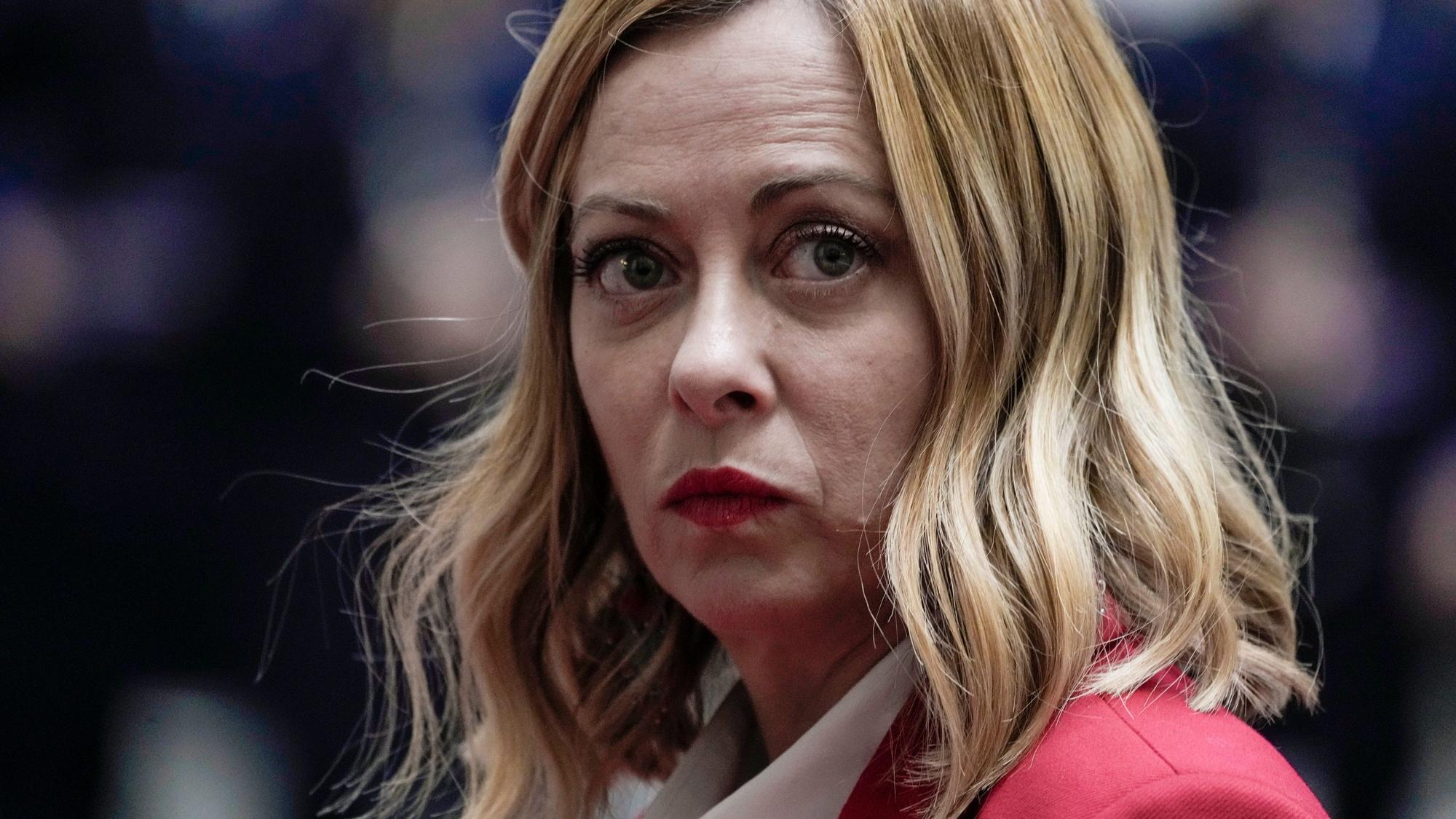 Die italienische Premierministerin Giorgia Meloni