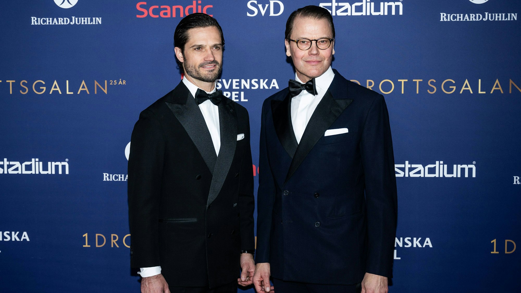 Carl Philip und Danile von Schweden bei der seit 2000 ausgerichteten Sportgala „Idrottsgalan“.