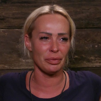 Cora Schumacher während ihrer kurzen Zeit im Dschungelcamp.