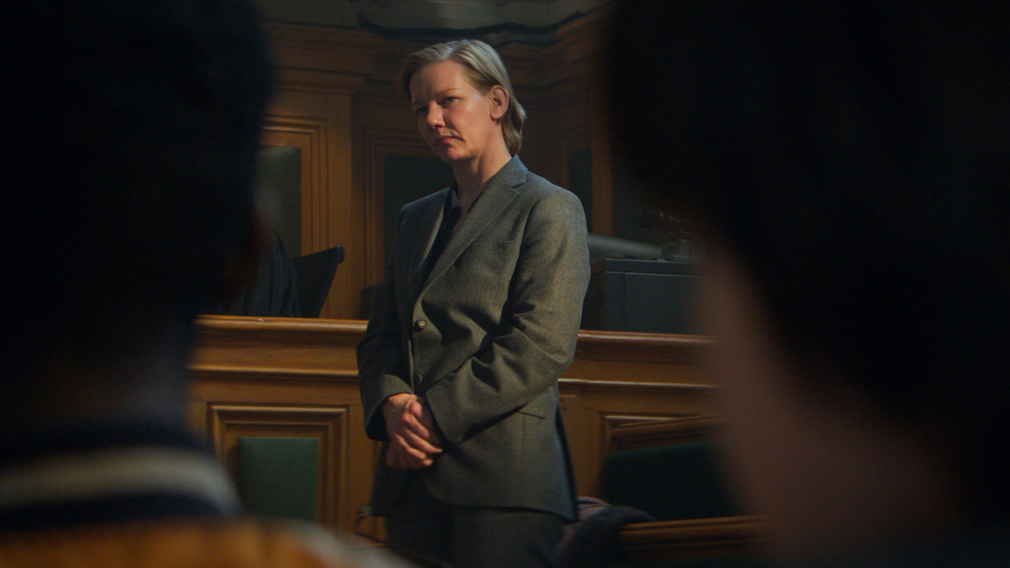 Die deutsche Schauspielerin Sandra Hüller ist für die Oscars nominiert worden, hier ist sie im Film „Anatomie eines Falls“ zu sehen.