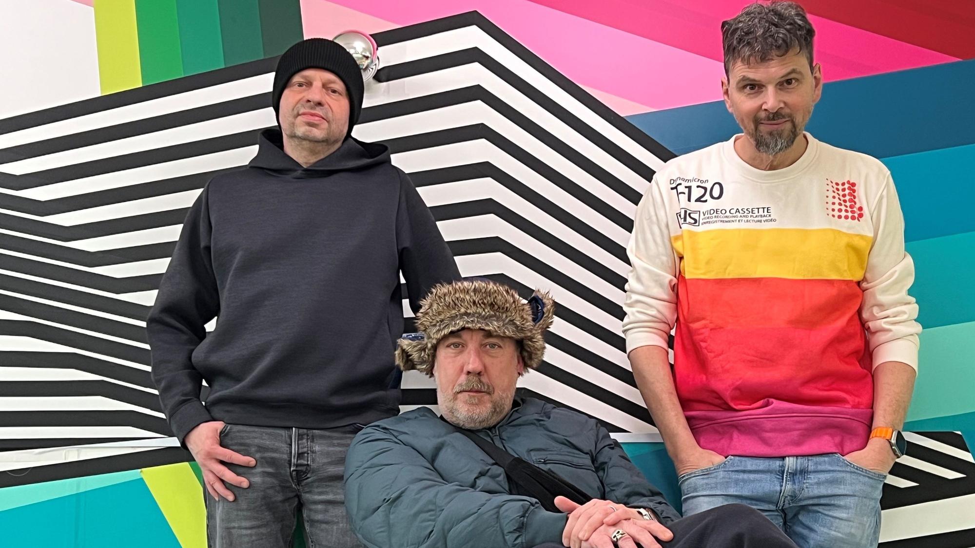 Foto von Tom Weecks, Eric Braden und irwin Leschet im Hallmackenreuther