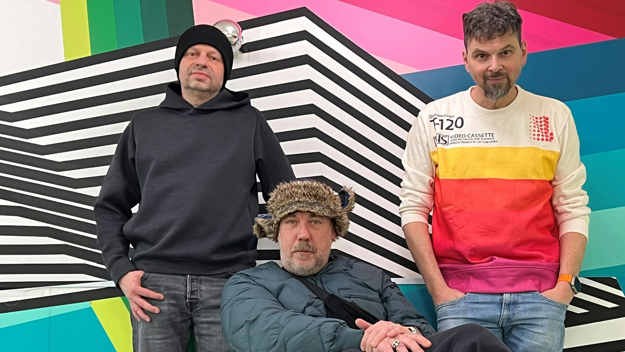 Foto von Tom Weecks, Eric Braden und irwin Leschet im Hallmackenreuther