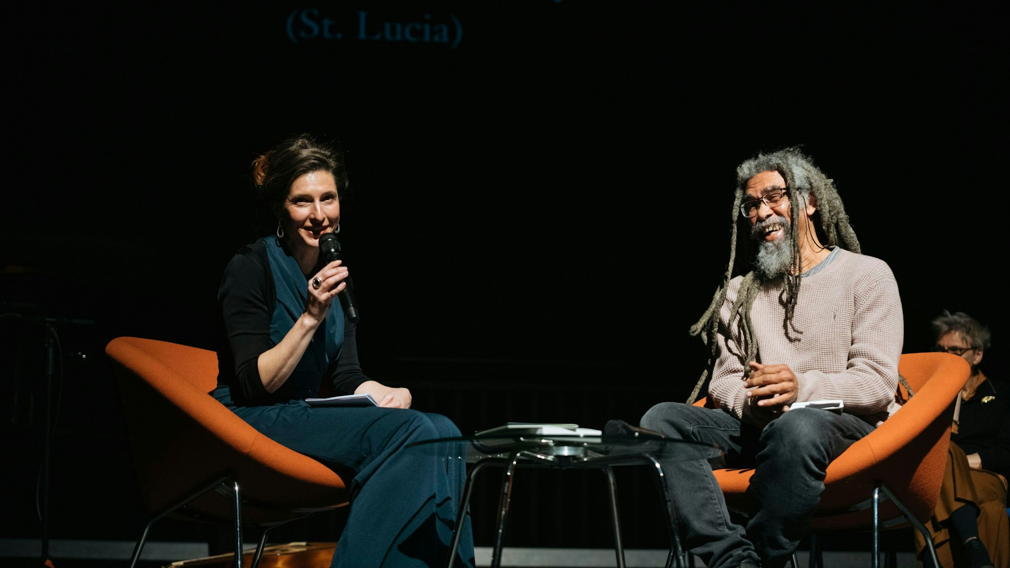 Daniela Danz und Kendel Hippolyte in der Poetica 2024