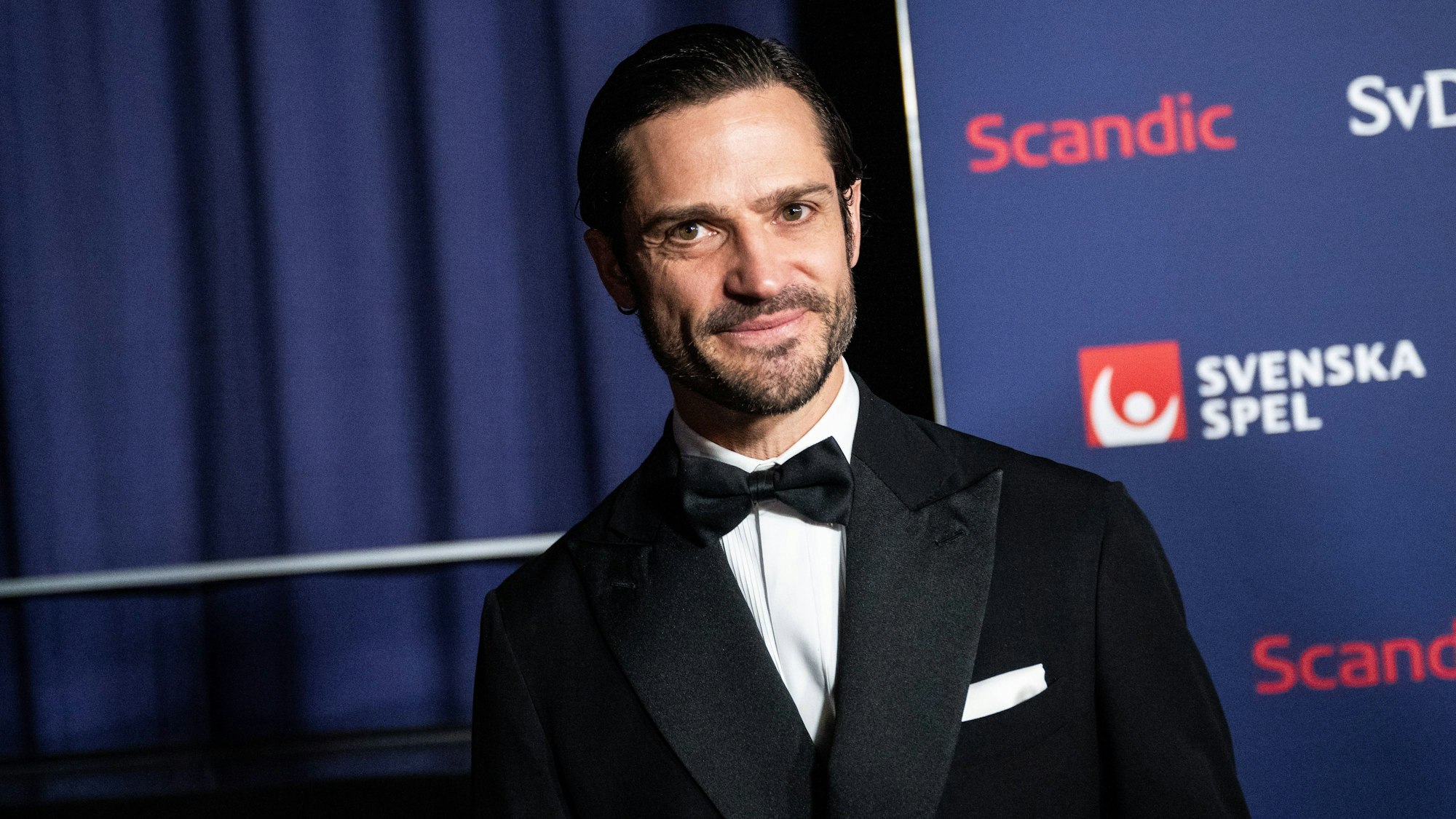 Carl Philip von Schweden bei der seit 2000 ausgerichteten Sportgala „Idrottsgalan“.