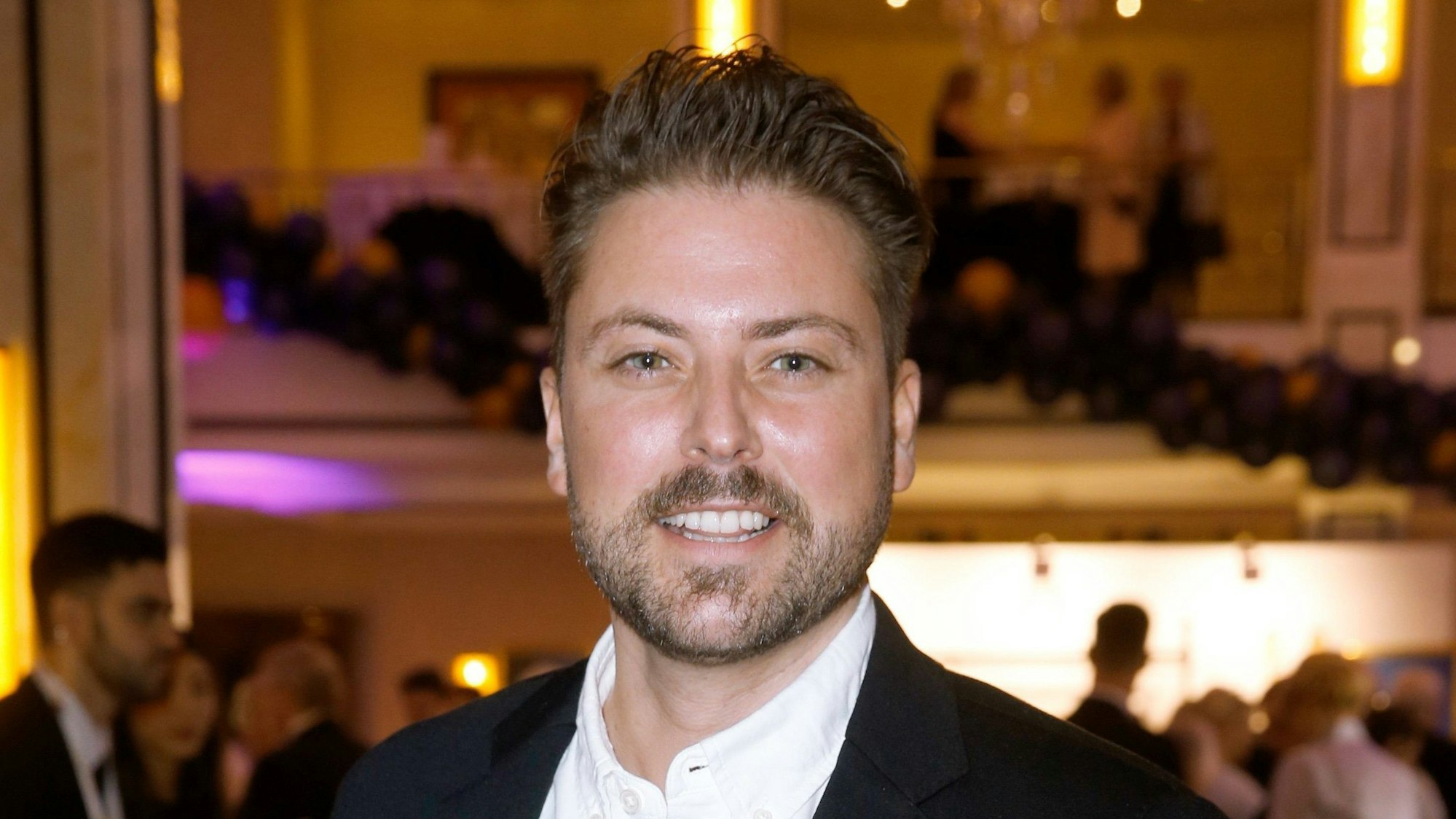 Schauspieler Felix von Jascheroff auf dem Berliner Presseball 2020