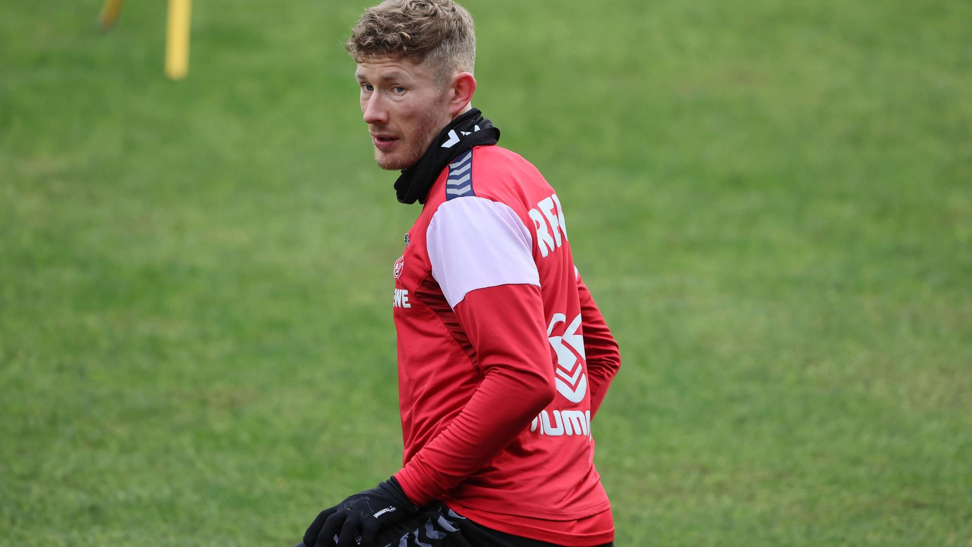 Florian Kainz konnte am Donnerstag wieder trainieren.