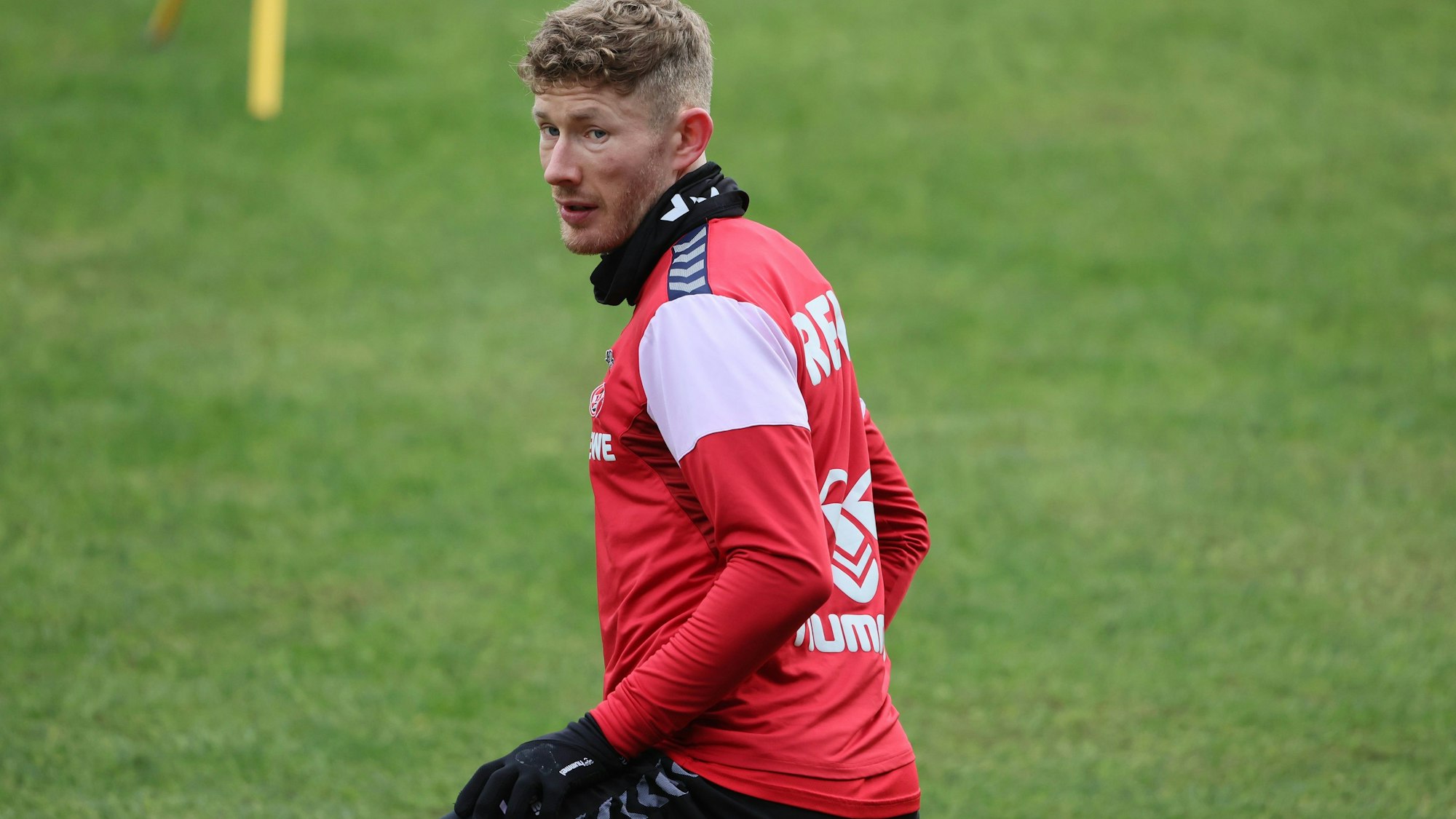 Florian Kainz konnte am Donnerstag wieder trainieren.