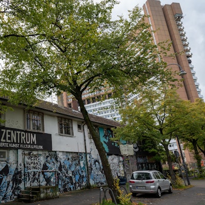 Das Autonome Zentrum anLuxemburger Straße.