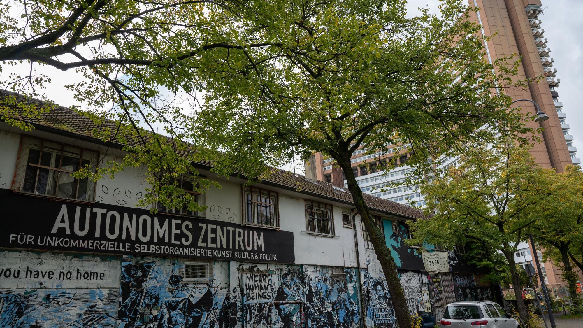 Das Autonome Zentrum anLuxemburger Straße.