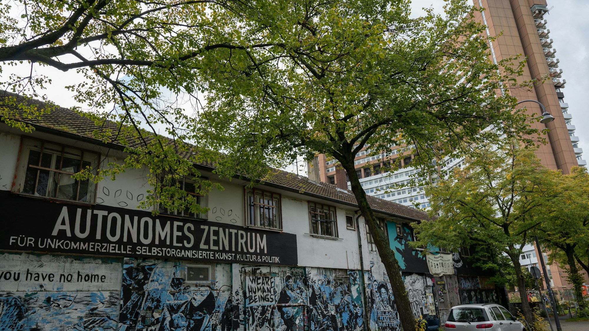 Das Autonome Zentrum anLuxemburger Straße.