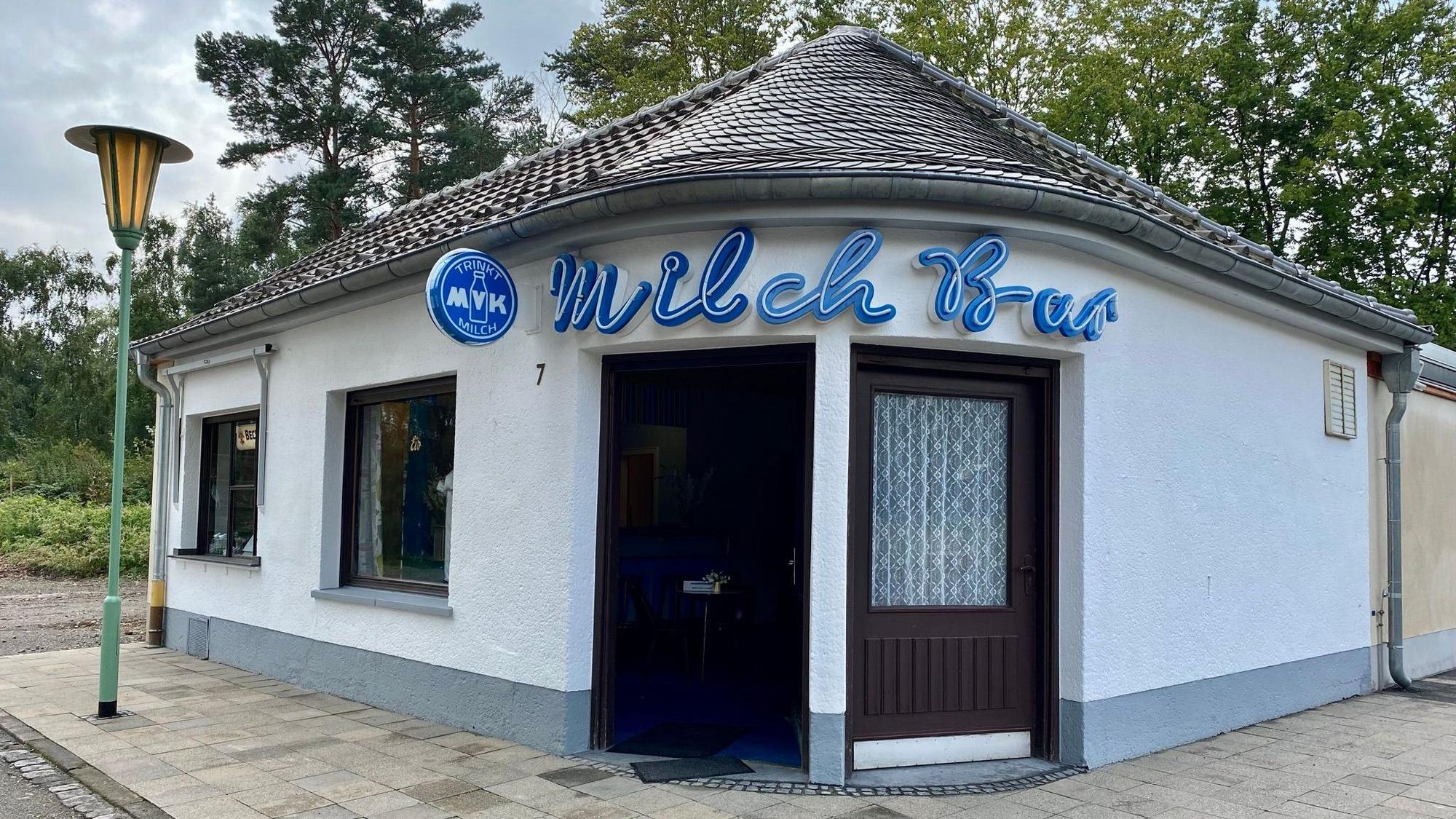 Die Milchbar aus Brühl steht seit 2019 im Freilichtmuseum in Kommern.