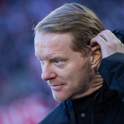 Fußball: Bundesliga, 1. FC Köln - Borussia Dortmund, 18. Spieltag, RheinEnergieStadion. Kölns Trainer Timo Schultz. +++ dpa-Bildfunk +++