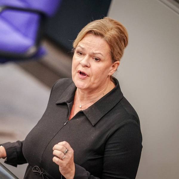 Nancy Faeser (SPD), Bundesministerin für Inneres und Heimat.