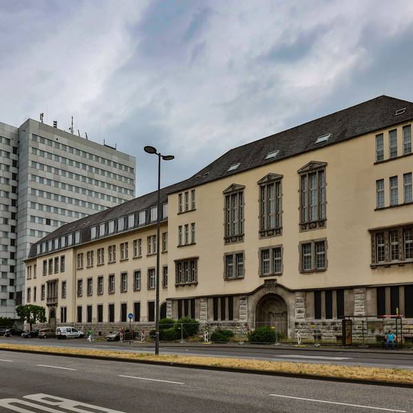 Das Gebäude der ehemaligen Oberfinanzdirektion.