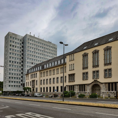 Das Gebäude der ehemaligen Oberfinanzdirektion.