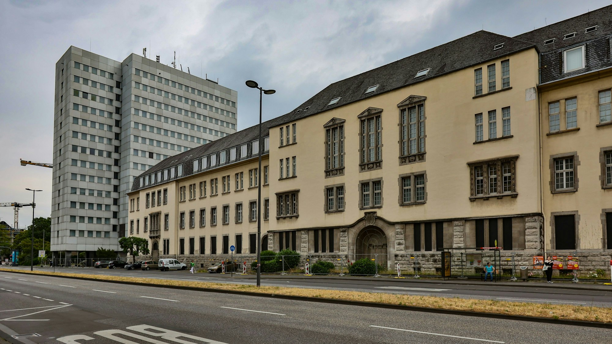 Das Gebäude der ehemaligen Oberfinanzdirektion.