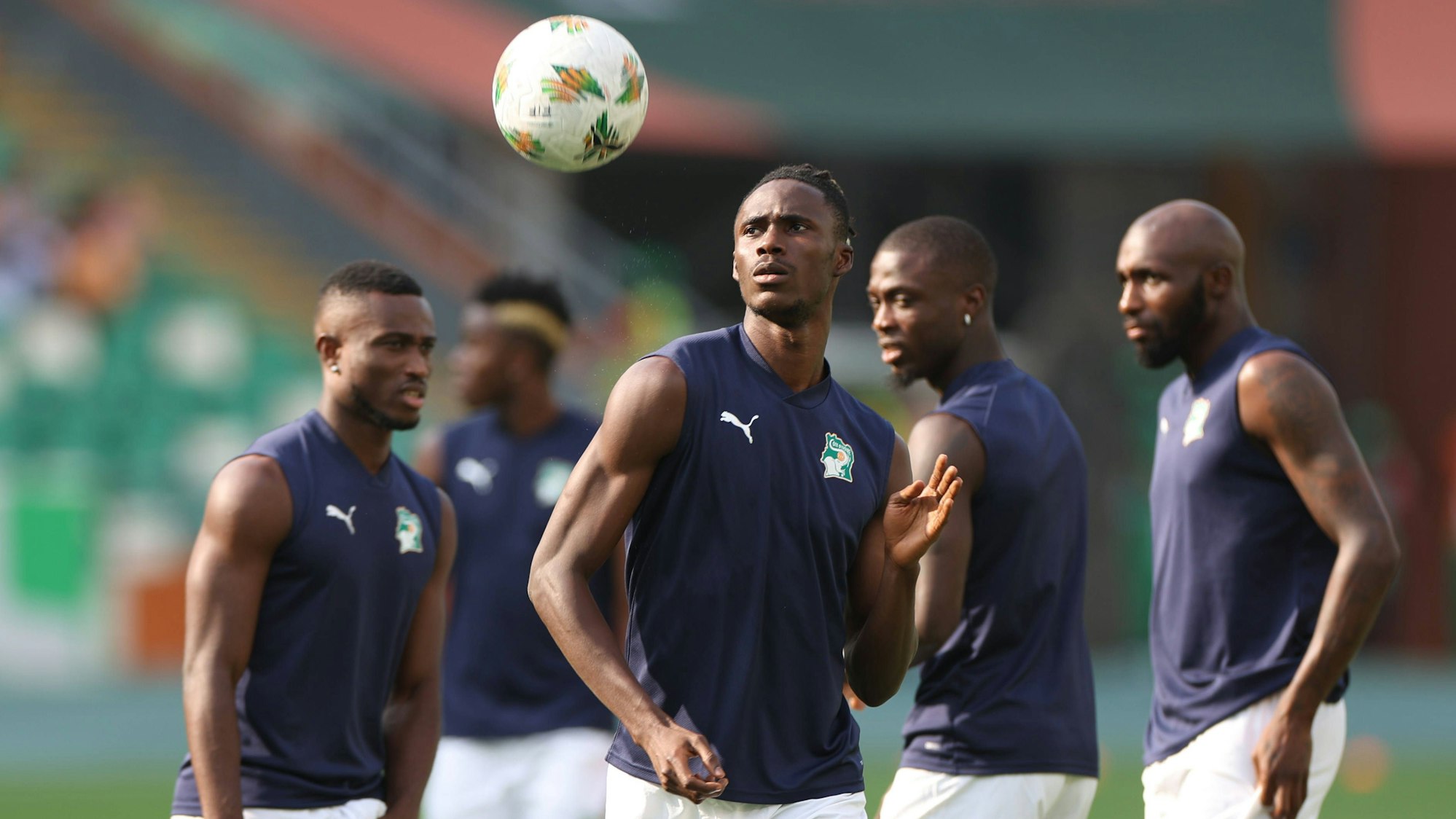 Odilon Kossounou ist für die Elfenbeinküste beim Afrika-Cup im Einsatz