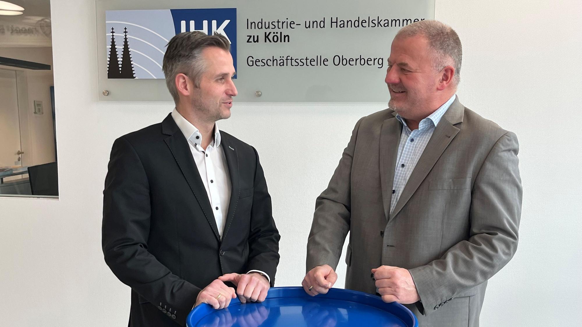 Roland Lenzing (links) und Michael Sallmann.