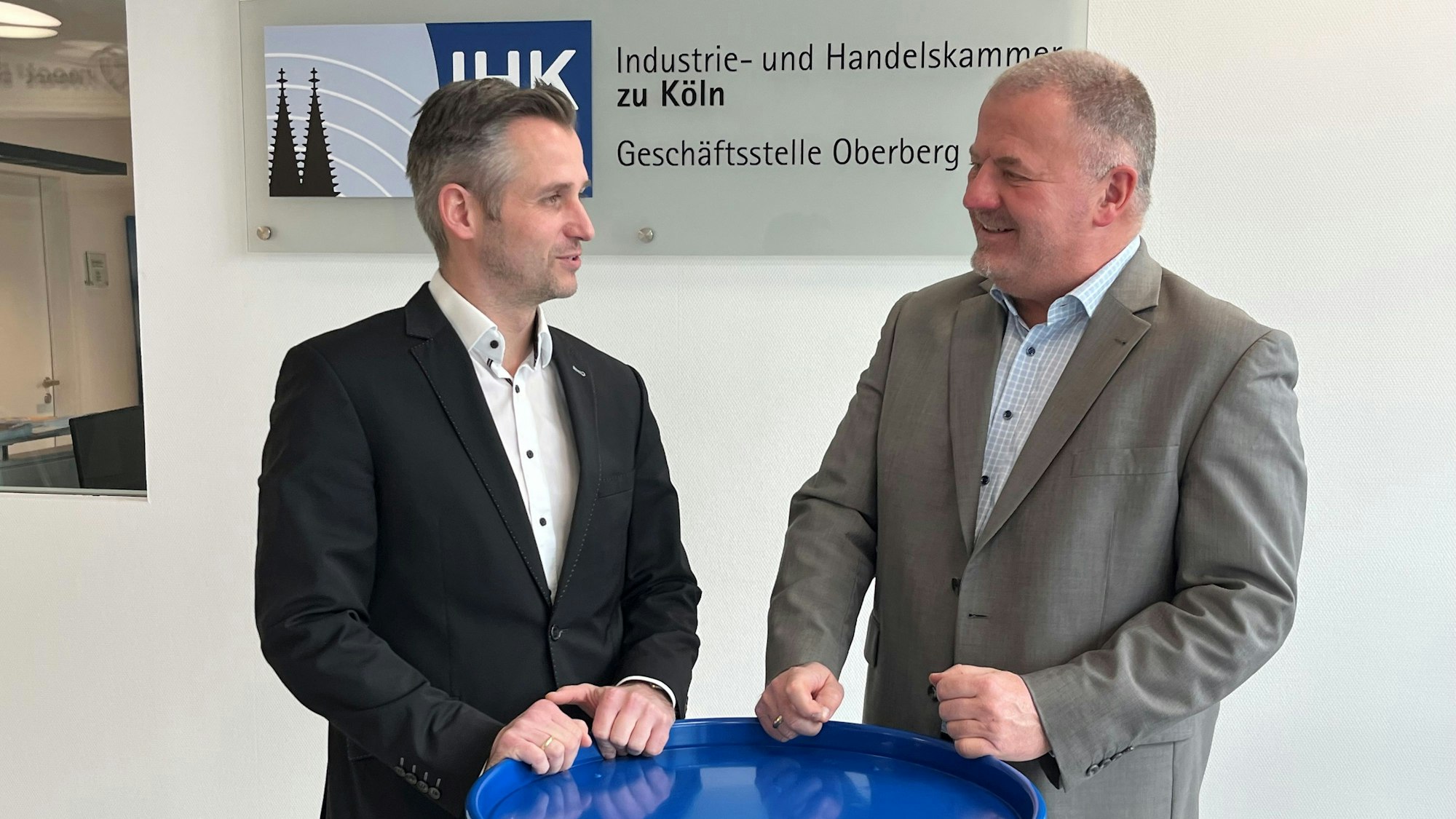 Roland Lenzing (links) und Michael Sallmann.