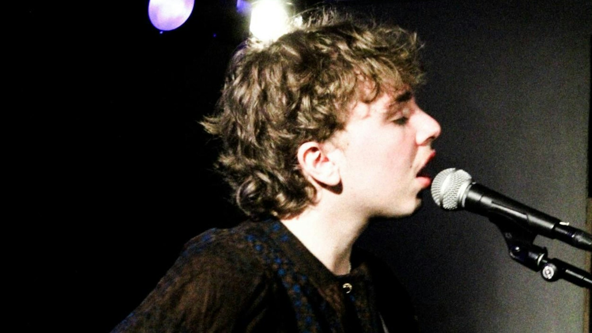 Oskar Haag auf der Bühne.