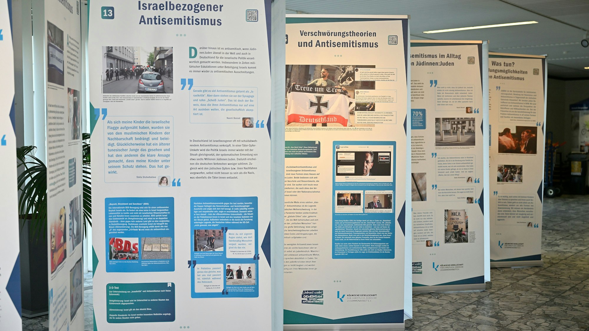 Heidkamp. Kreishaus. Matinee Antisemitismus-Ausstellung "Du Jude!"