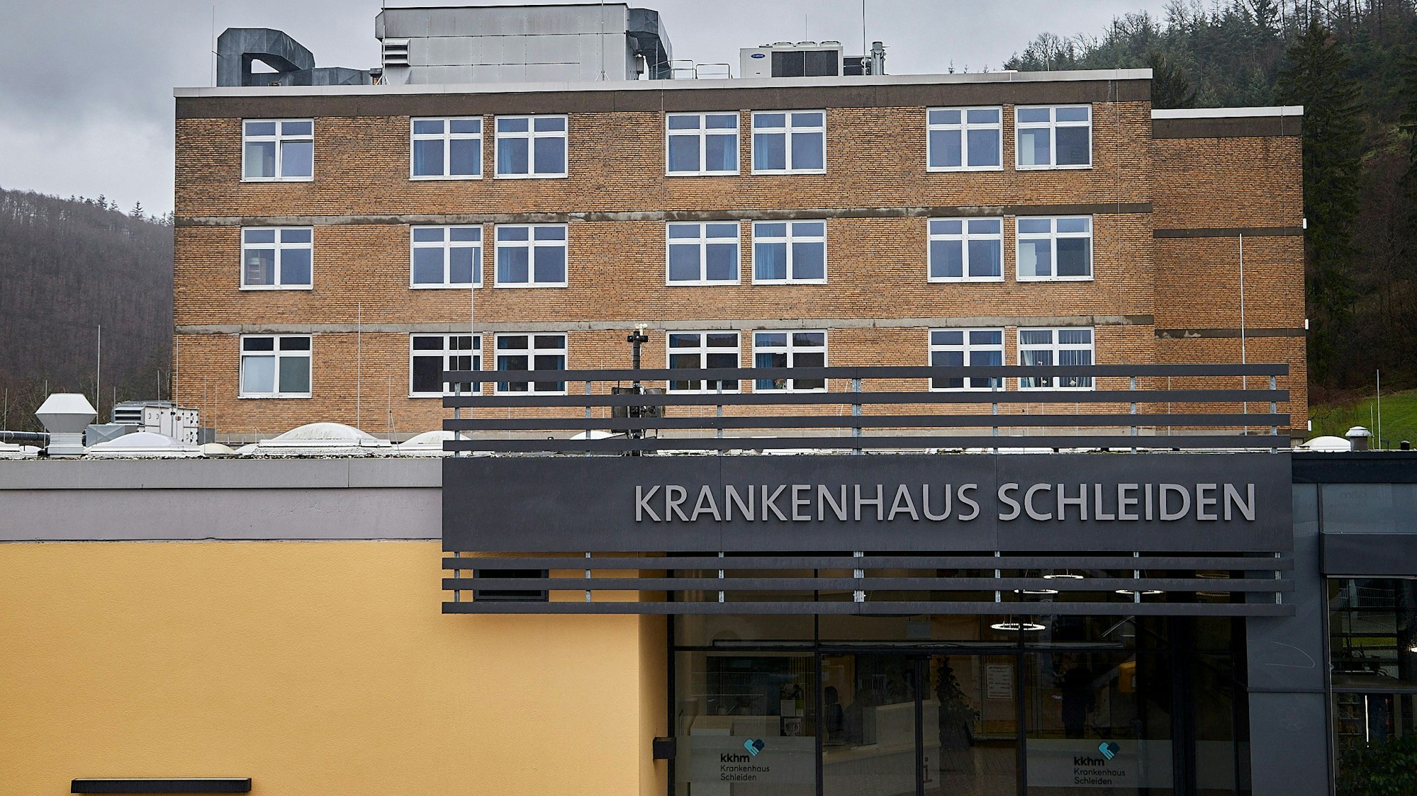 Das Bild zeigt das Krankenhaus in Schleiden.