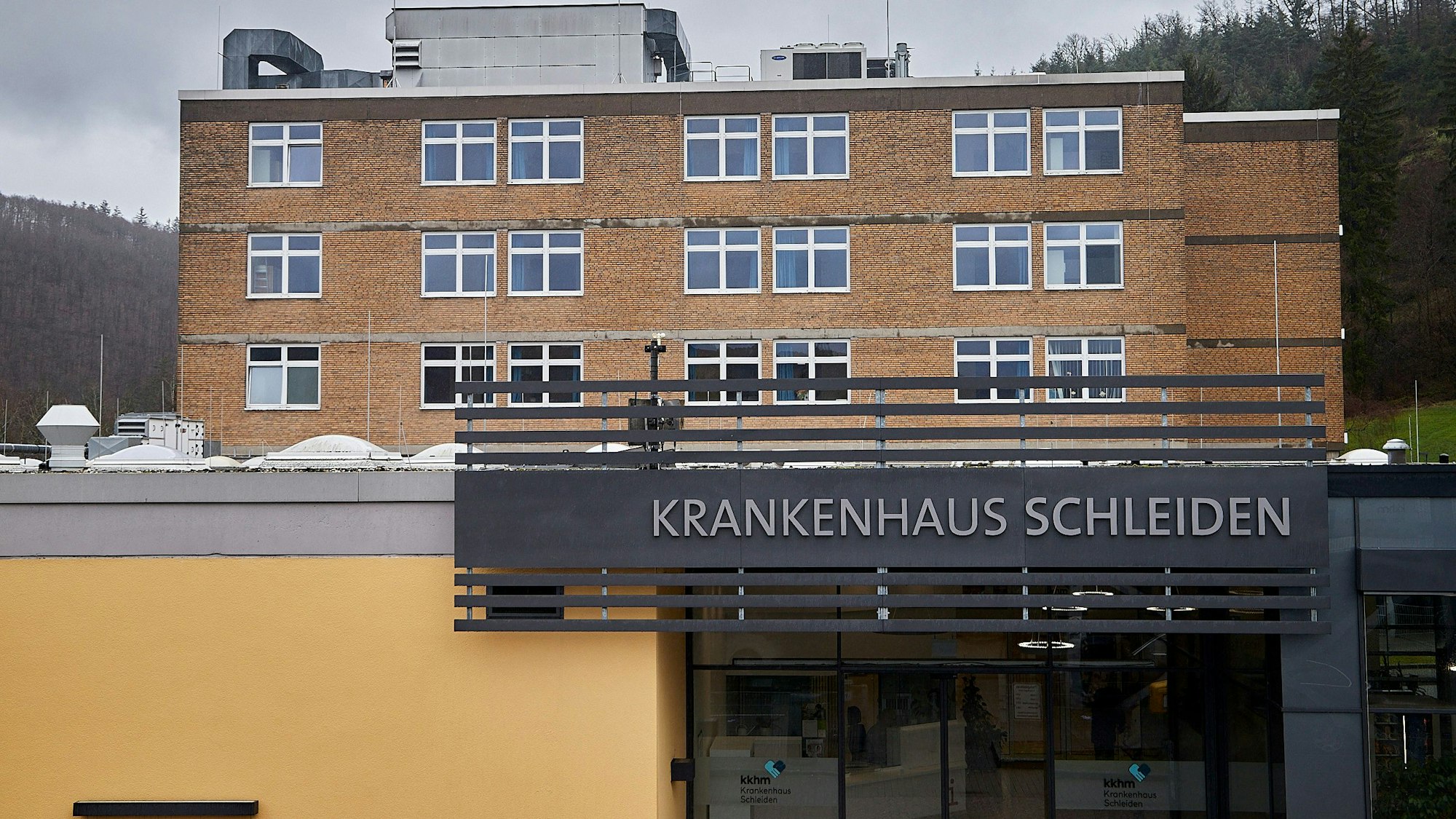 Das Bild zeigt das Krankenhaus in Schleiden.