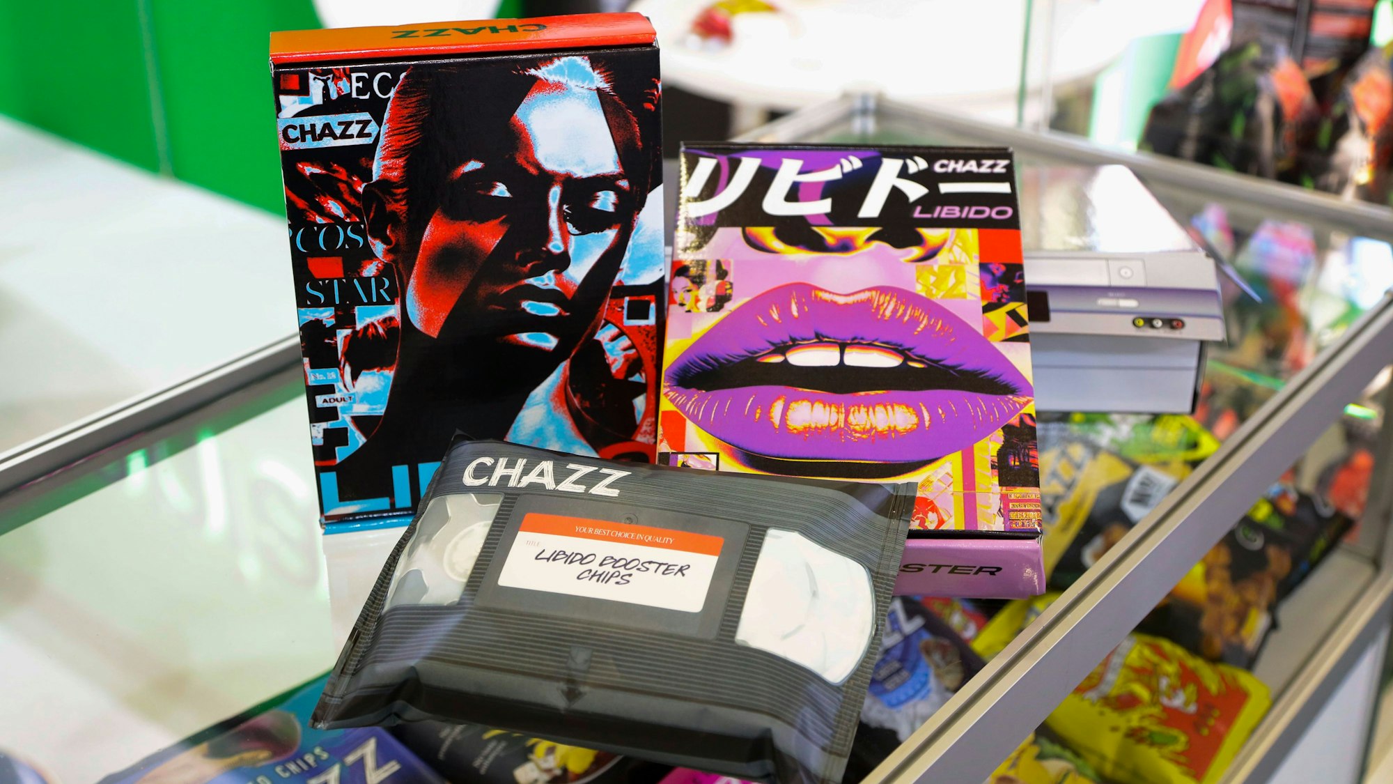 Kartoffel-Chips von „Chazz“, die die Libido steigern sollen.