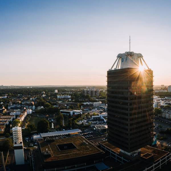 Das Hochhaus des Deutschlandfunks steht jetzt unter Denkmalschutz.