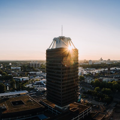 Das Hochhaus des Deutschlandfunks steht jetzt unter Denkmalschutz.