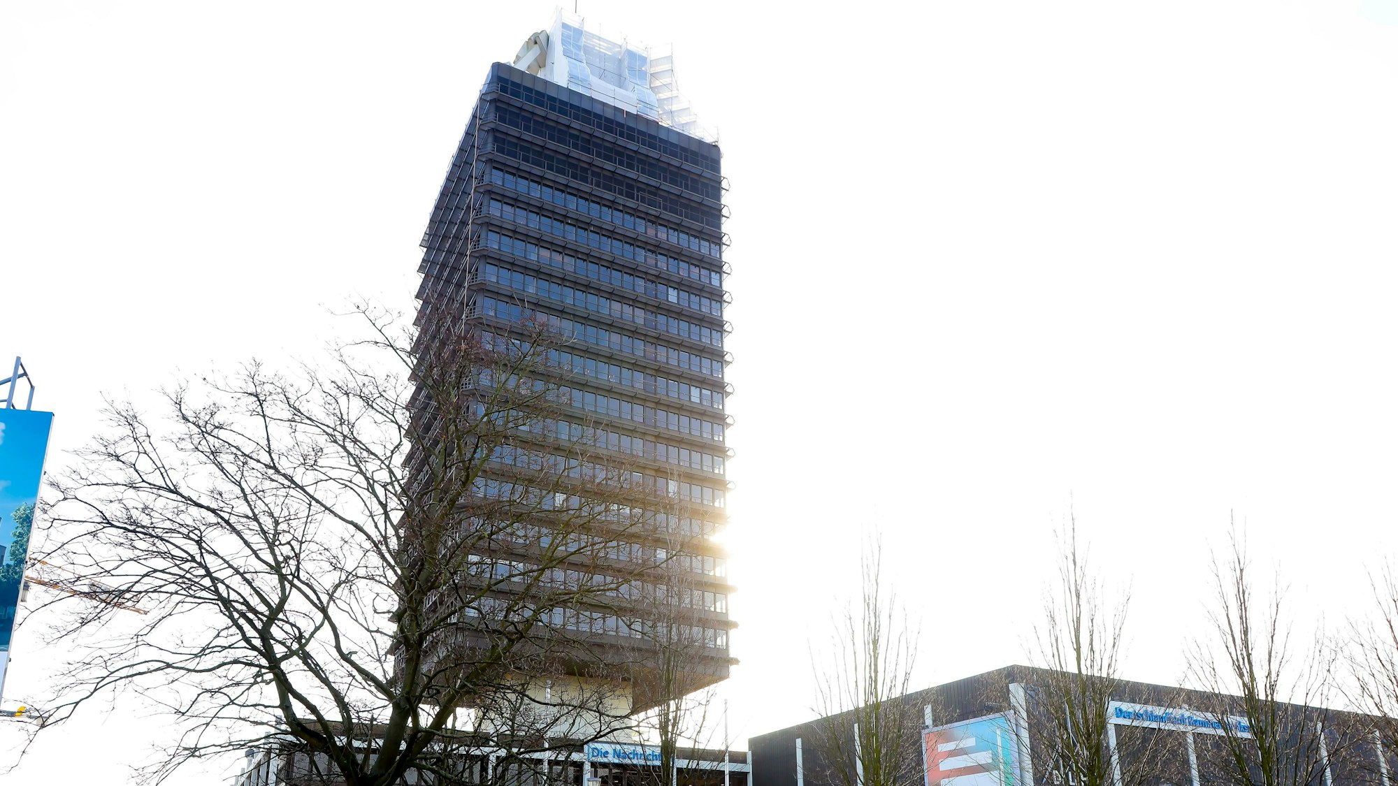 So sieht das Hochhaus heute aus.