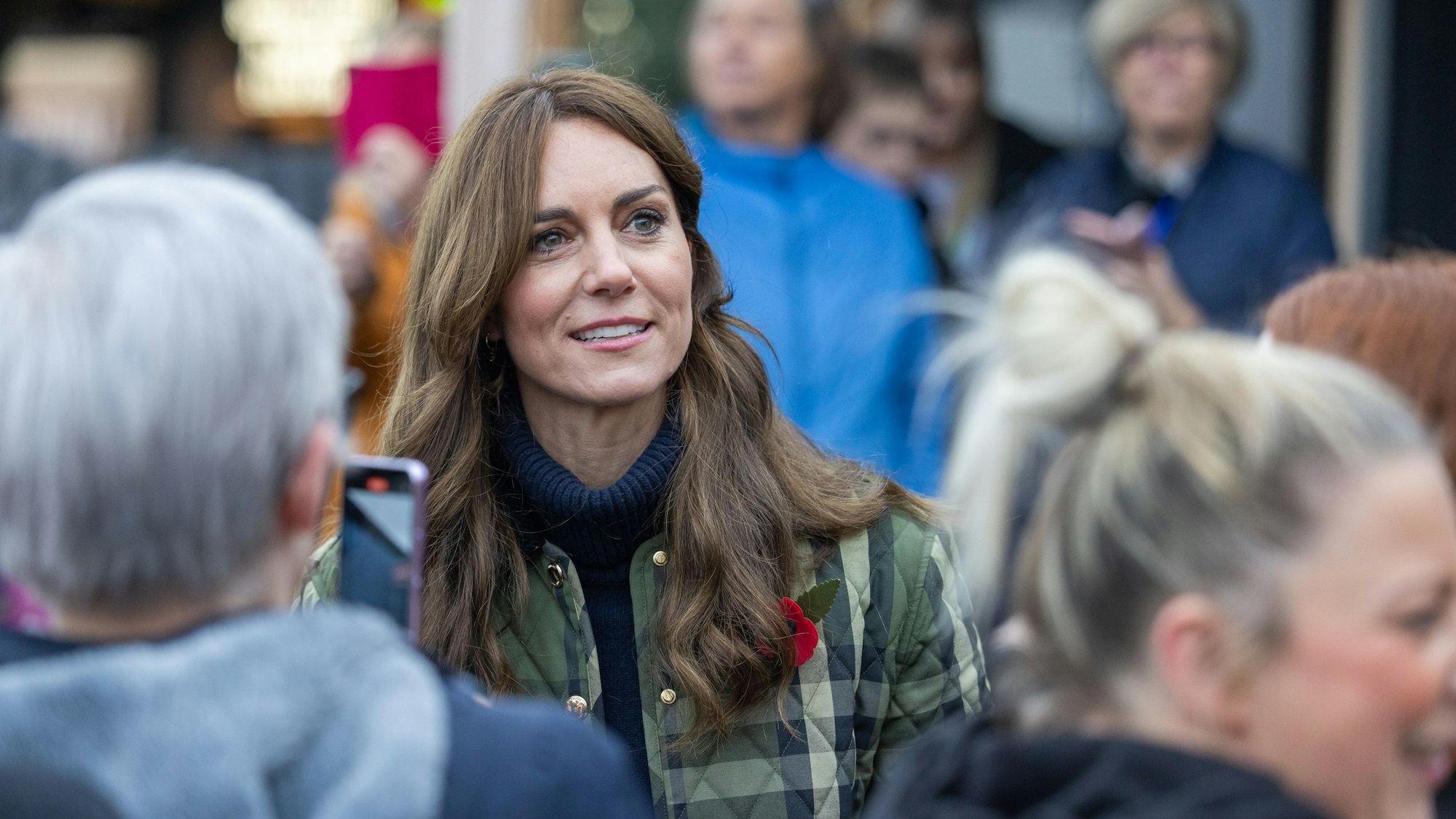 Prinzessin Kate bei einem Termin.