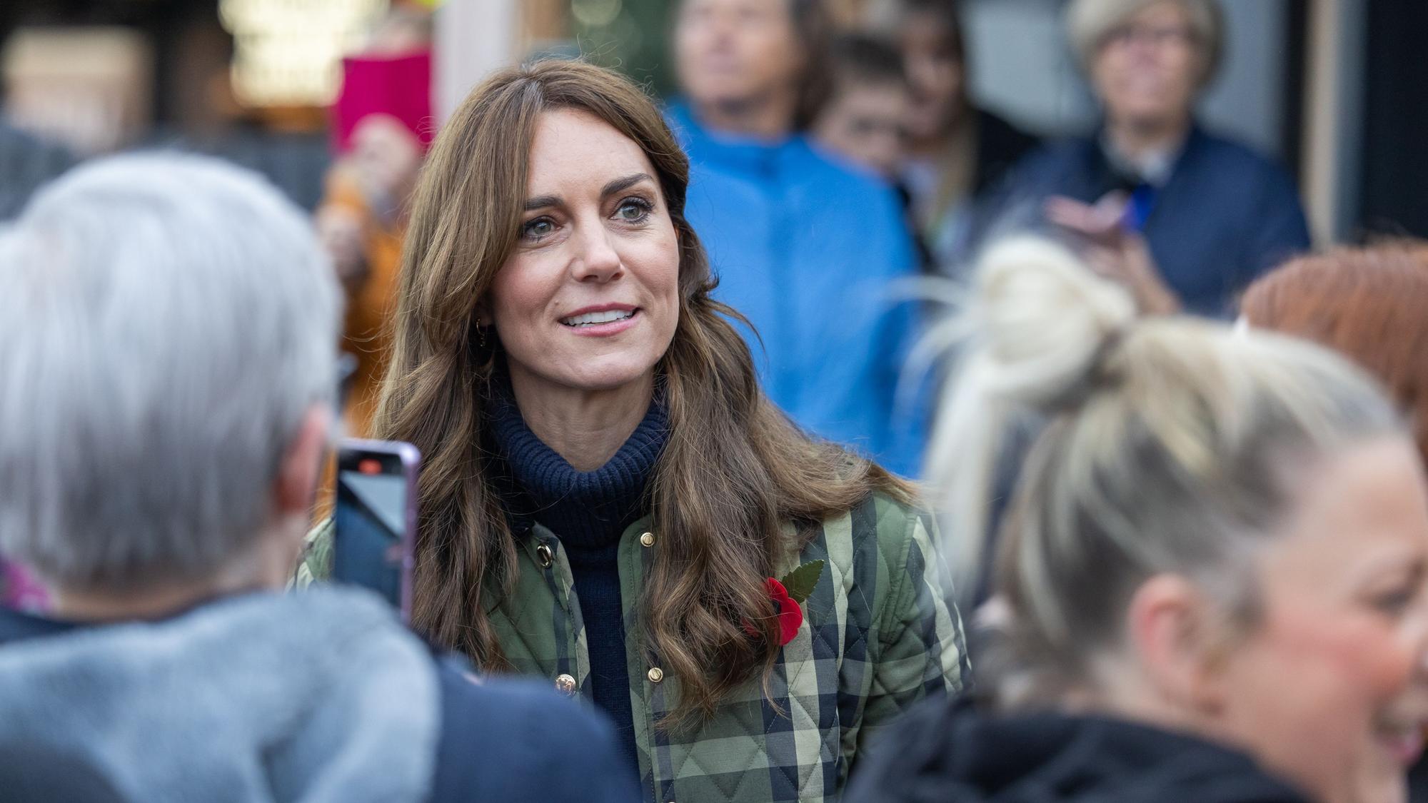 Prinzessin Kate bei einem öffentlichen Termin im Jahr 2023.