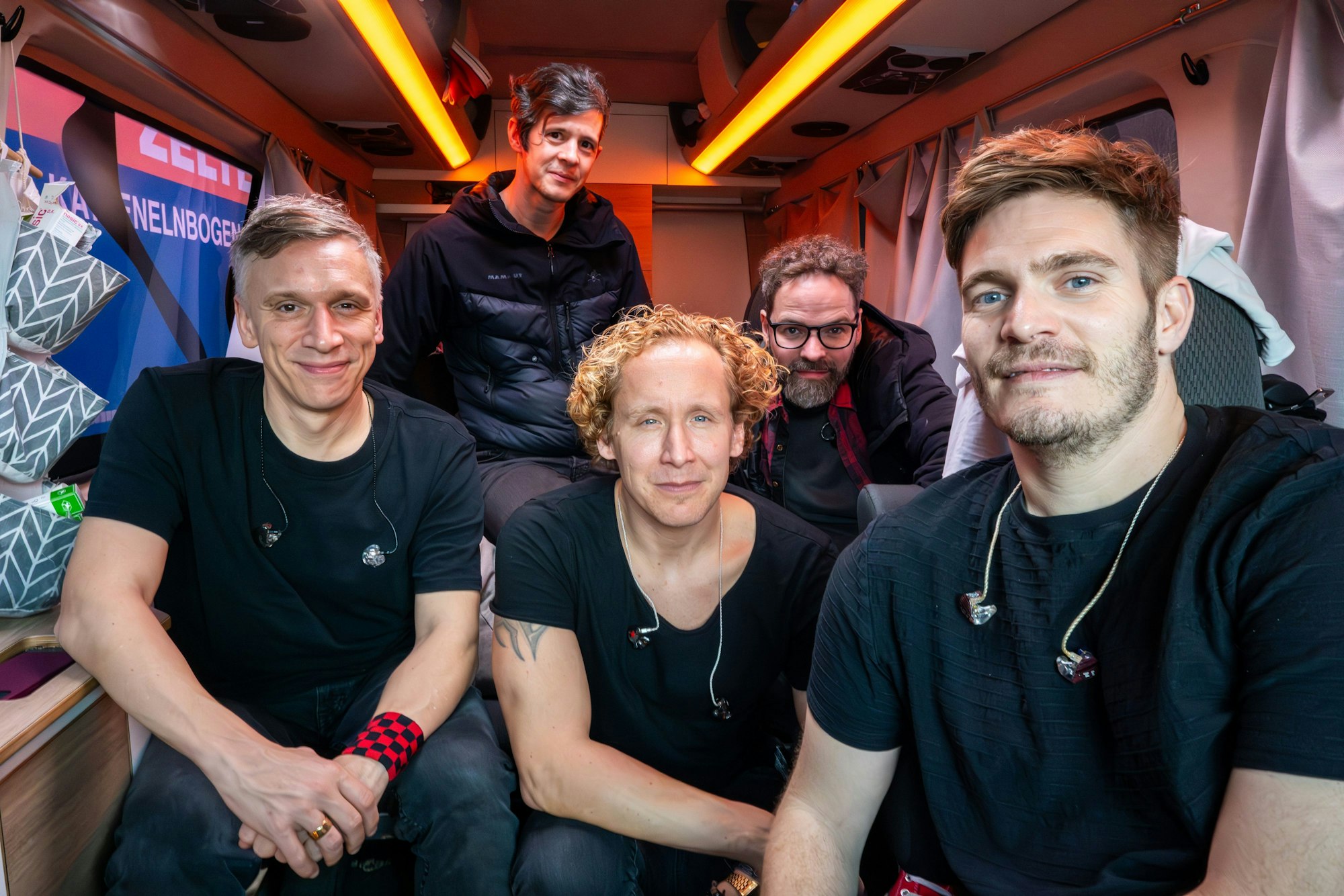 Kasalla spielt bei „The Park“: Bastian Campmann, Sebastian Wagner, Florian Peil, Rene Schwiers und Nils Plum.