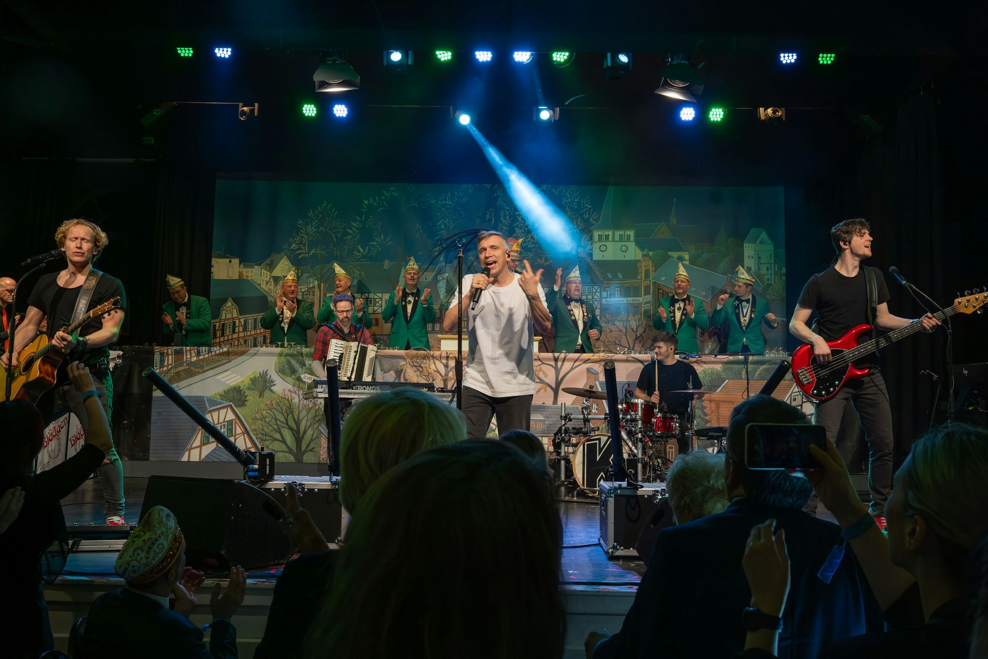 Kasalla bei der Prunksitzung der 1. Großen KG Sieglar