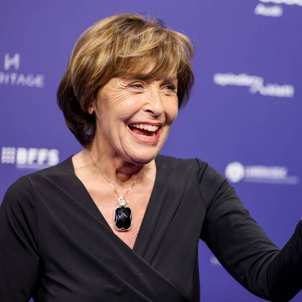 Thekla Carola Wied im September 2023 als sie den Deutschen Schauspielpreis in der Kategorie Ehrenpreis „Lebenswerk“ erhielt.